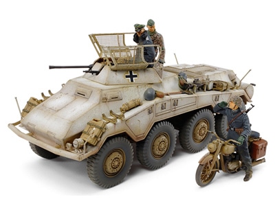 タミヤイタレリシリーズ 1/35 ドイツ重装甲車Sd.Kfz.234/1（2cm砲搭載