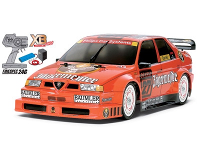 タミヤ XBシリーズ 1/10RC XB アルファ ロメオ 155 V6 TI イェーガー