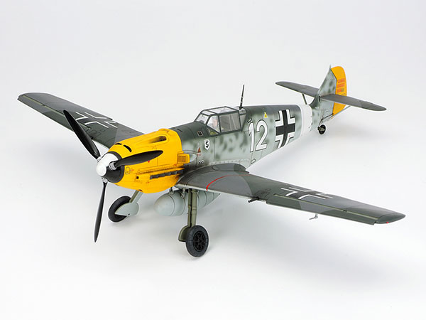 タミヤ 1/48 傑作機シリーズ メッサーシュミット Bf109 E-4/7 TROP