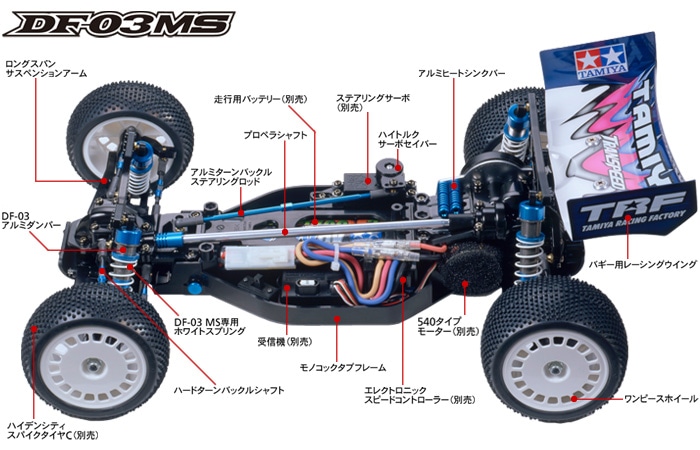 タミヤ RC限定シリーズ 1/10RC DF-03 MS | タミヤ