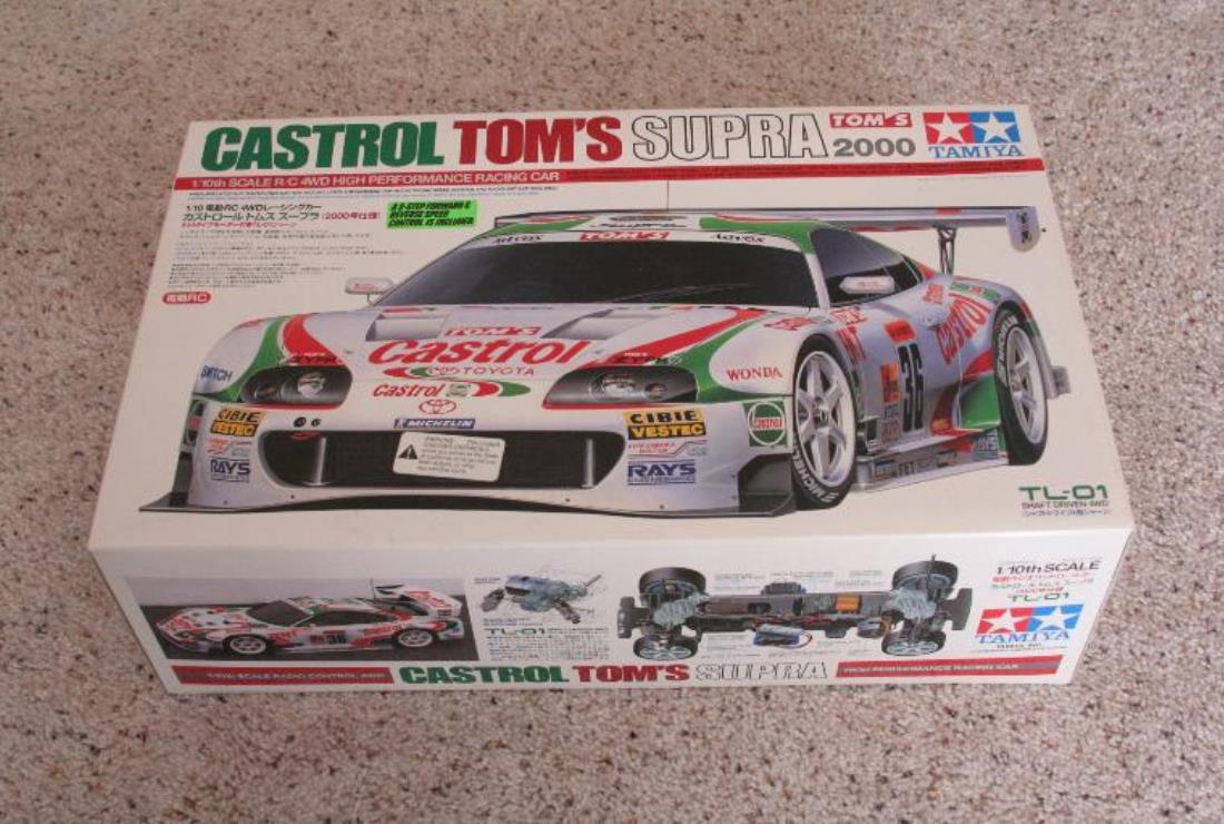 58264: Castrol Toyota Toms Supra from RCWORLD showroom, TAMIYA 1