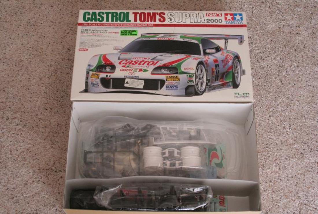 58264: Castrol Toyota Toms Supra from RCWORLD showroom, TAMIYA 1