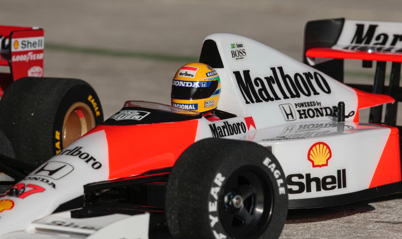 84192: McLaren MP4/5B Honda from Tyboart showroom, Marlboro Man