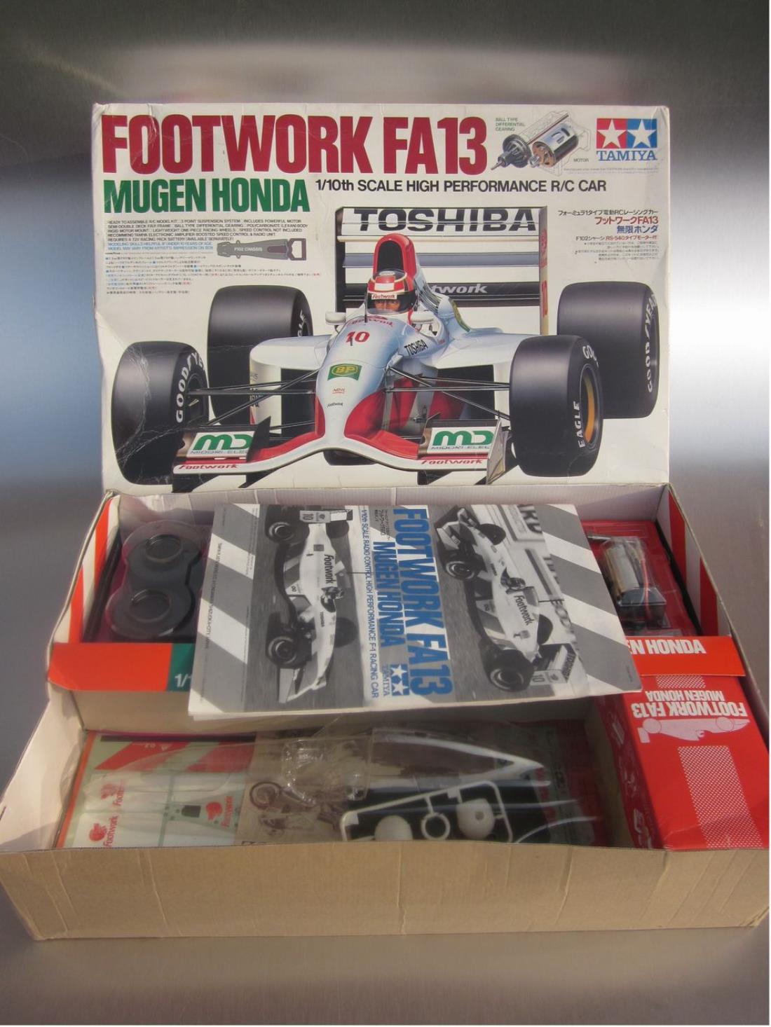 58114: Footwork FA13 Mugen Honda from Rhodesey showroom, NIB