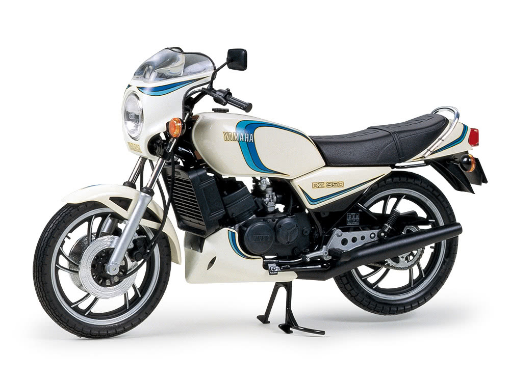 TAMIYA 1/12オートバイシリーズの『ヤマハ RZ250』と『ヤマハ RZ350