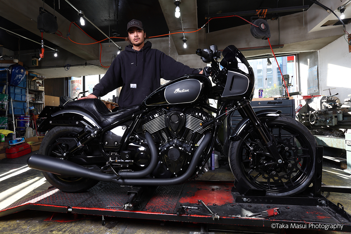 ついに完成、インディアン・モーターサイクル“FORGED TOKYO” - バイク