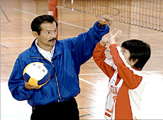 バレーボールの練習法DVD | 裾花中学校 欠点を克服するための練習法DVD