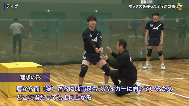 バレーボール レシーブ・ディフェンス強化法DVD/動画配信|山本健之