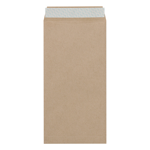 たのめーる】キングコーポレーション 未晒クラフト封筒 長3 テープ付