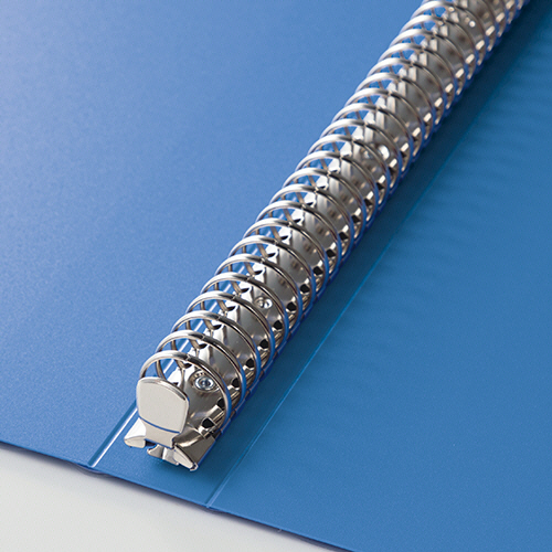 たのめーる】TANOSEE 30穴バインダー(PP表紙) A4タテ 80枚収容 背幅