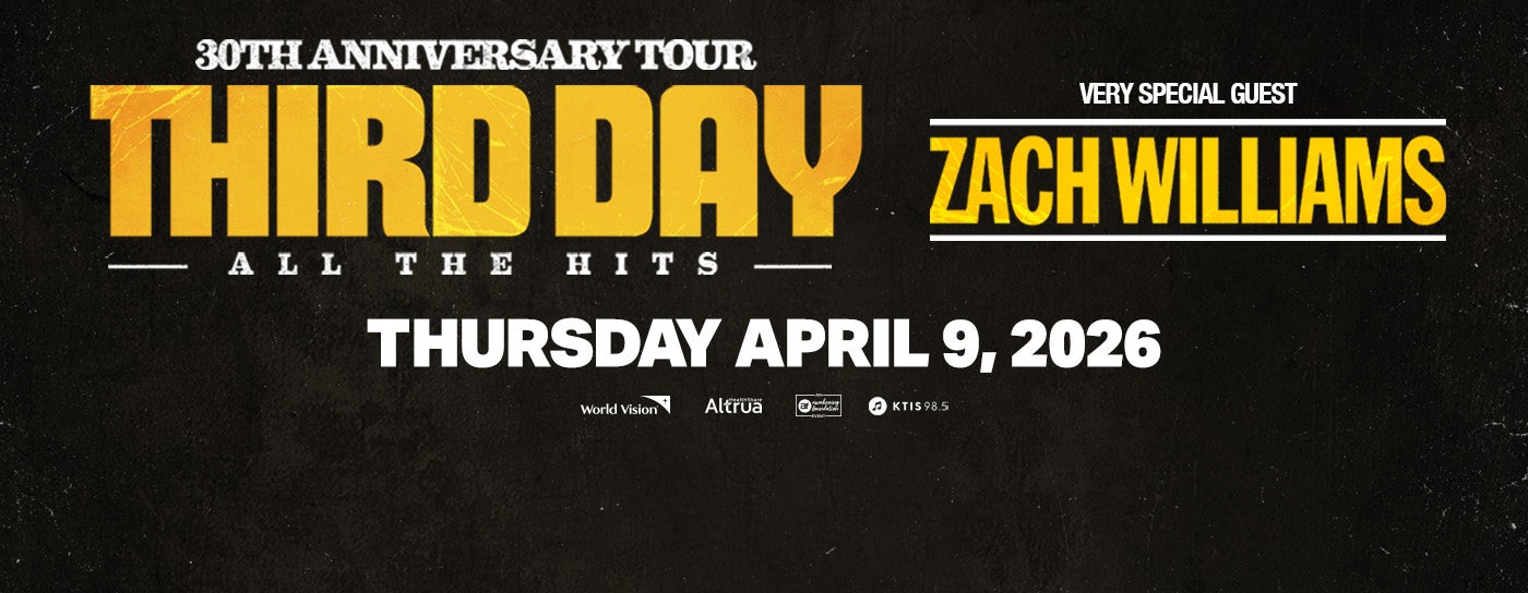 JUST ANNOUNCED: THIRD DAY | Target Center