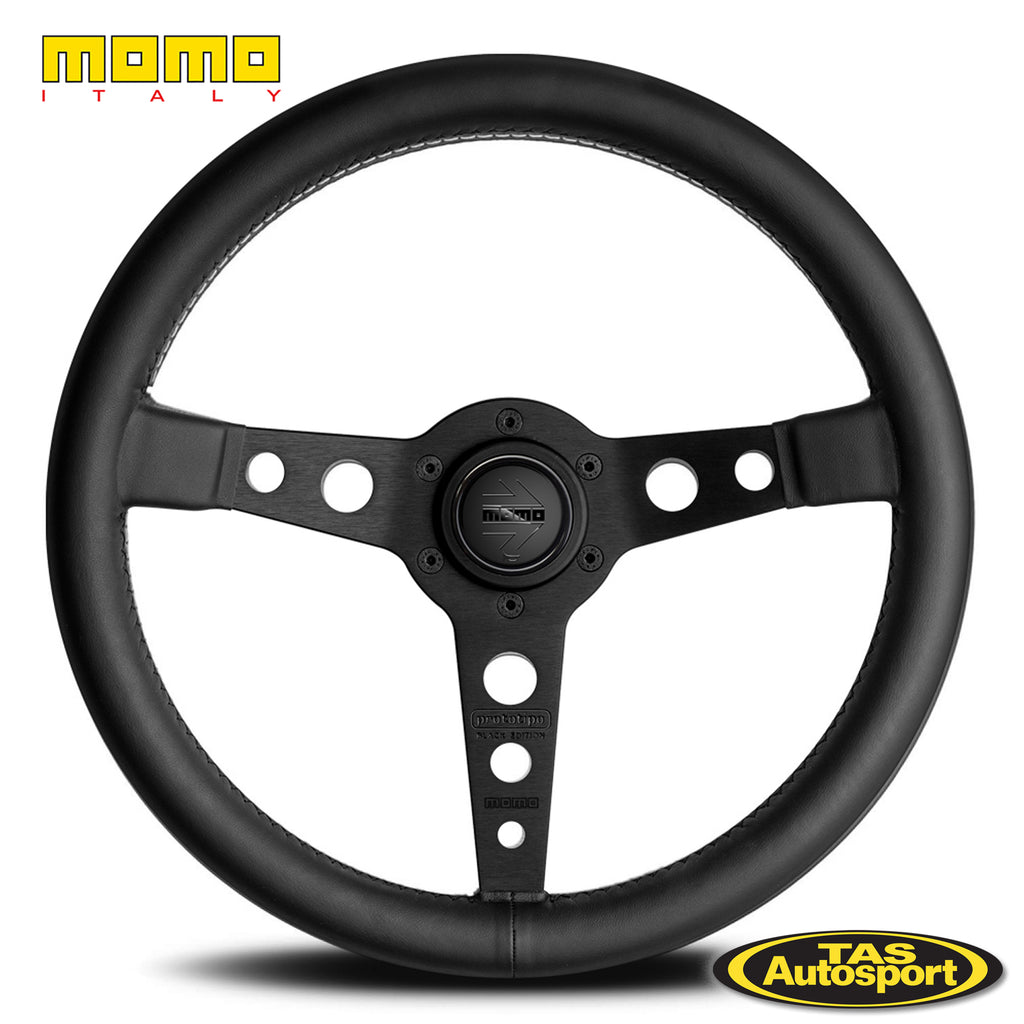 Momo Prototipo BLACK EDITION 350 Steering Wheel – Tas Autosport