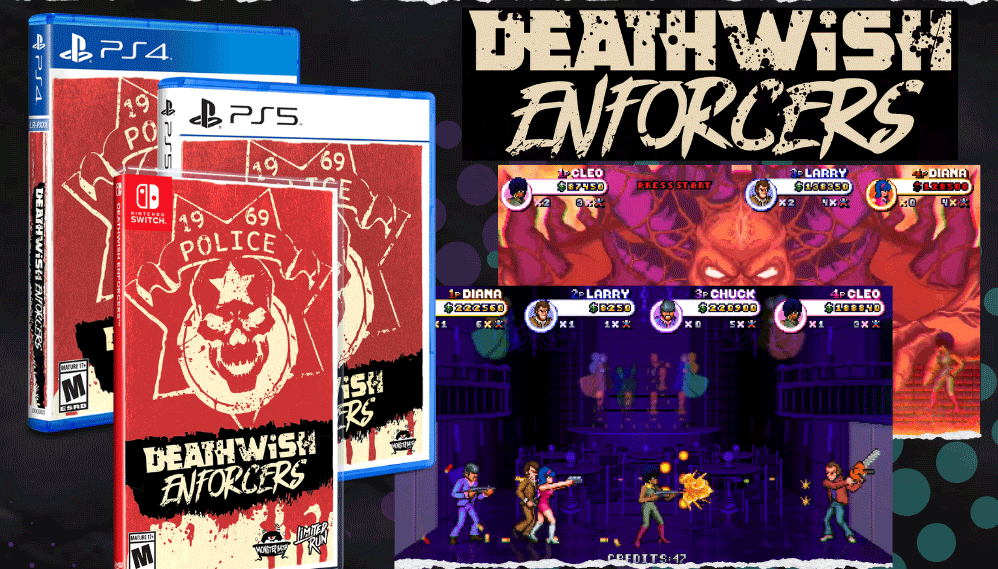 Limited Run Games: 'Deathwish Enforcers' Is Available Now