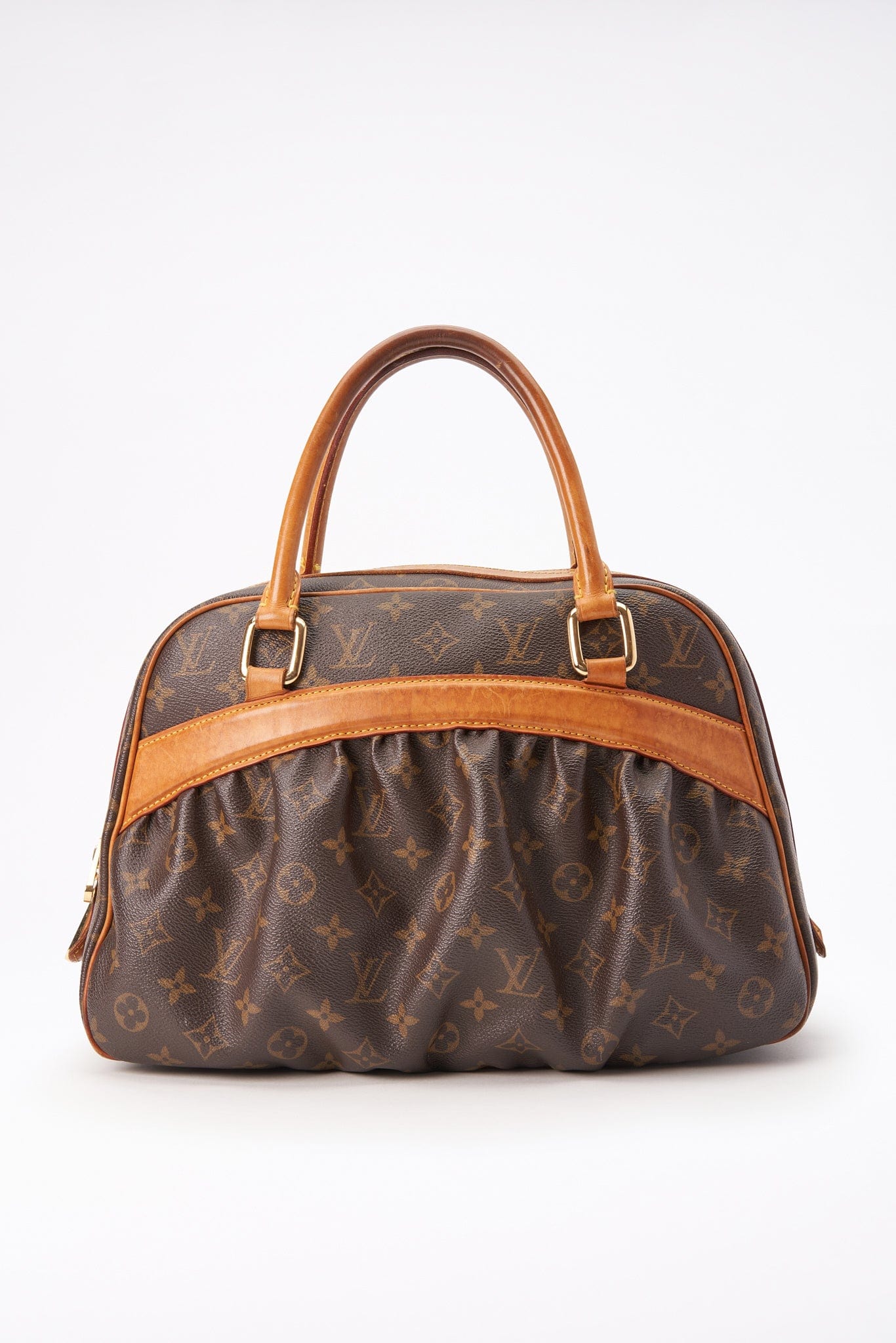 Vintage Louis Vuitton Mitzi Monogram Canvas Brown Bag – The Hosta