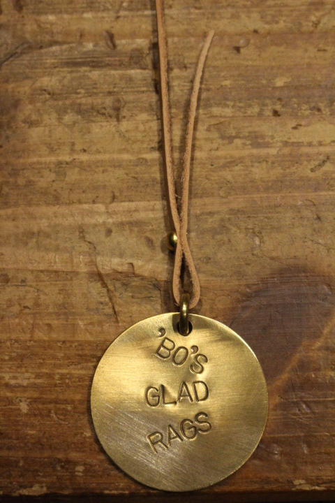 BO'S GLAD RAGS(ボーズグラッドラグス) “CUT'N'CHIPPED SOLID BRASS