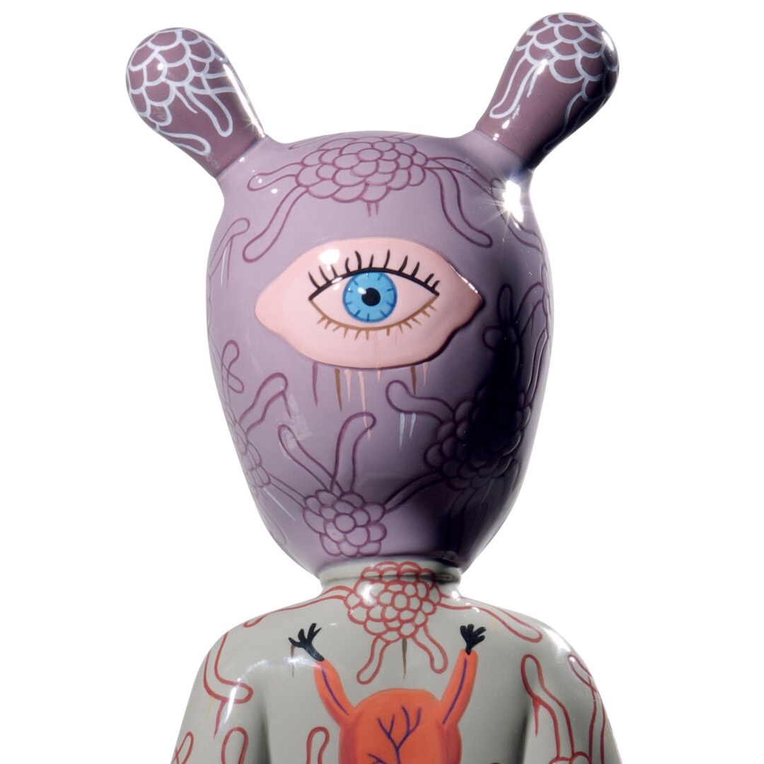 Lladro sculpture The Guest by Gary Baseman large - limited edition