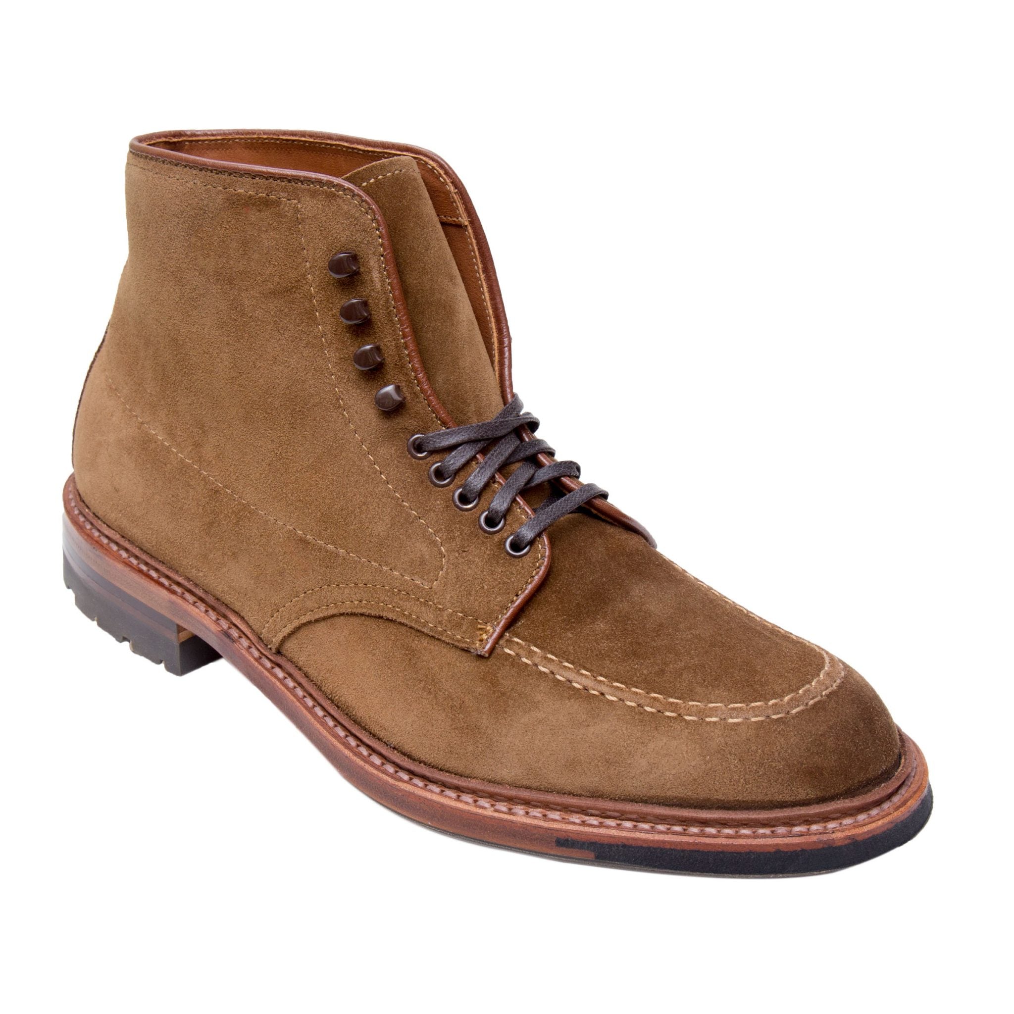Alden 4011HC Indy Boot Commando Sole Snuff Suede – The Andover Shop