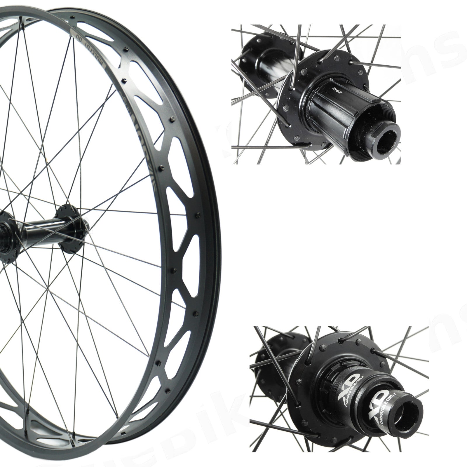 Sun Ringle MuleFut 80SL 27.5 REAR 12x197 Thru-Axle Fat Bike Wheel
