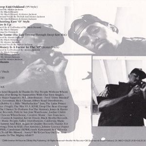 Deep East Oakland by Black Dynasty (CD 1995 Another Hit Records