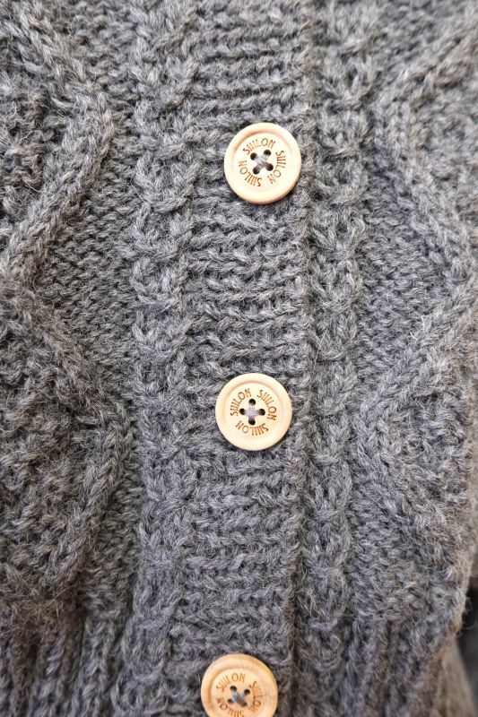 SIIILON Cathedral knit cardigan grey - The Galaxy Harmony!!!!