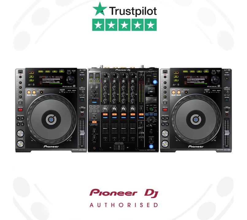 Pioneer CDJ850k & DJM900NXS2 DJ Package