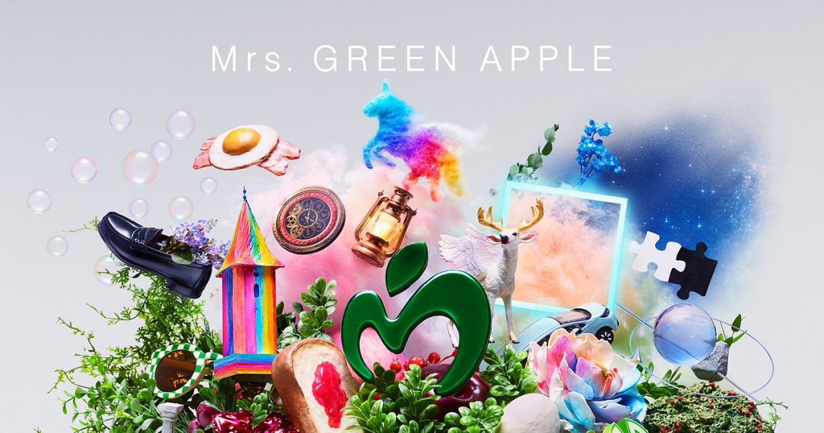 Mrs. GREEN APPLE、アニバーサリーベストアルバム『10』のカバーアート