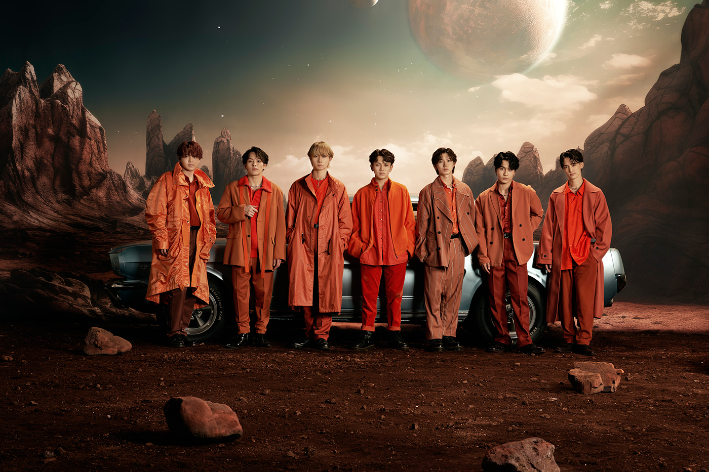 Travis Japan、1stアルバム『Road to A』発売決定！ “AI”Travis Japan