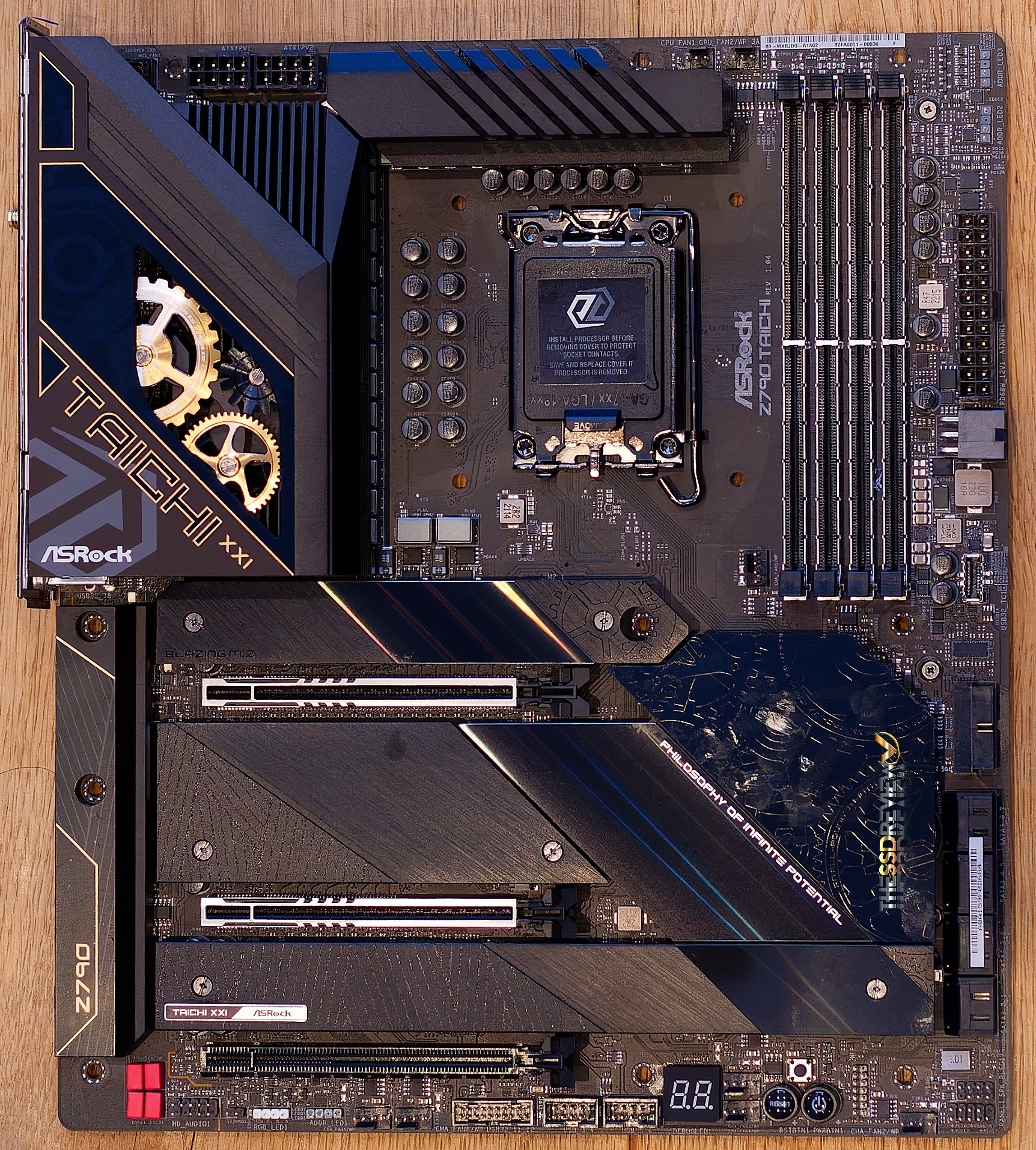 Building the TSSDR ASRock Z790 Taichi Core I5-13600K Test Bench