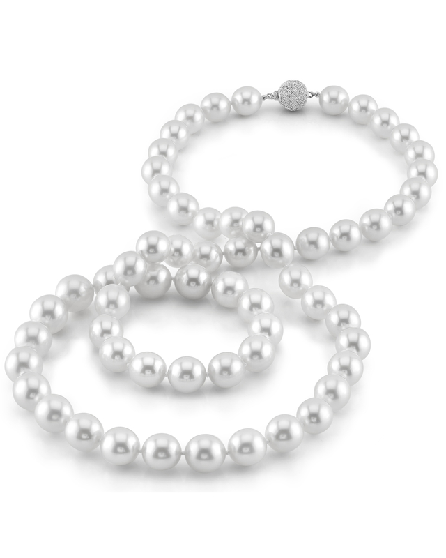 Opera Length 11-12mm South Sea Pearl Necklace - AAAA Quality