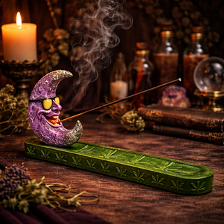 Dazed and Blazed Moon Incense Burner 🌙 – The Pretty Hot Mess