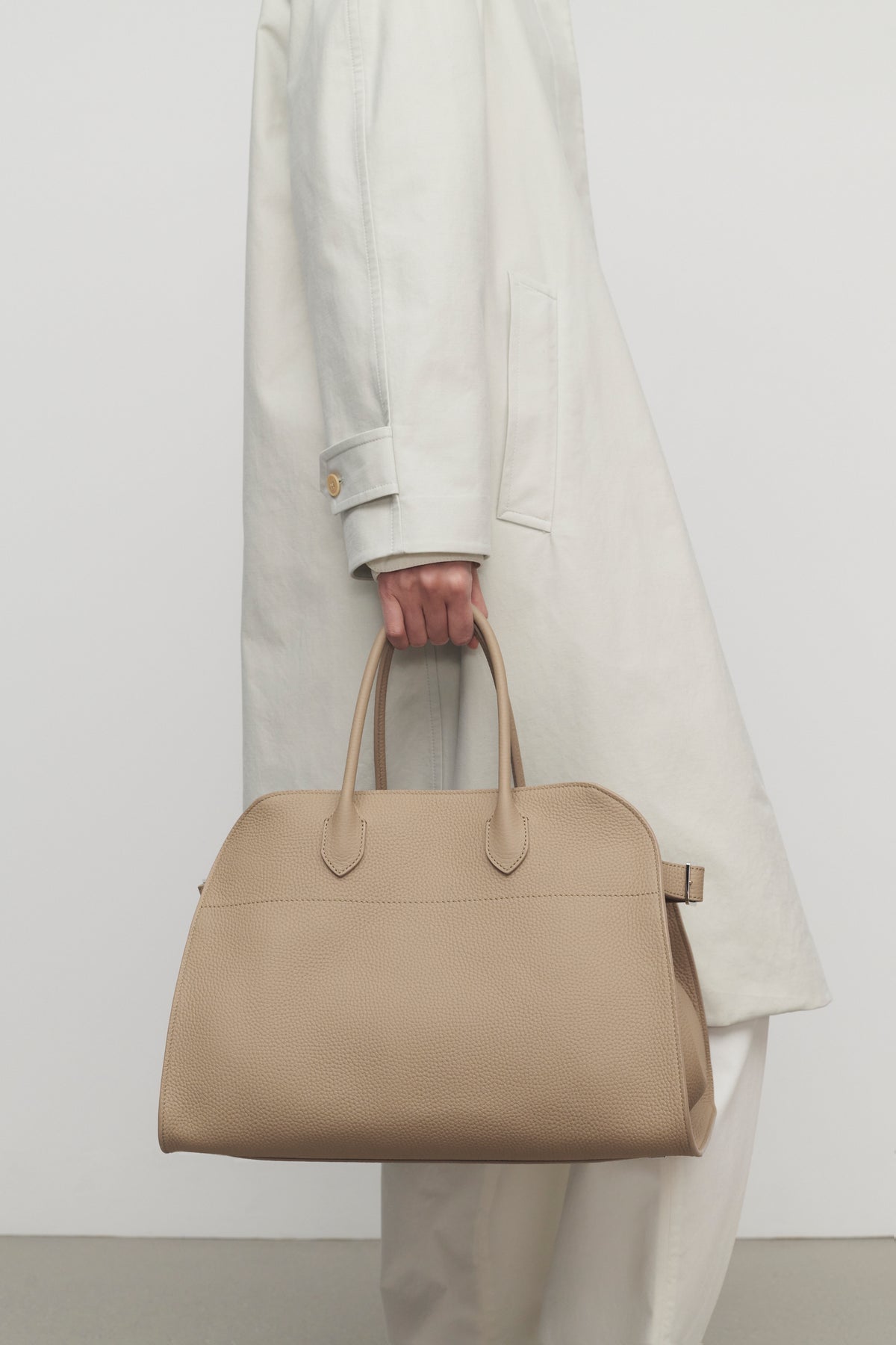 Soft Margaux 15 Bag Beige – The Row