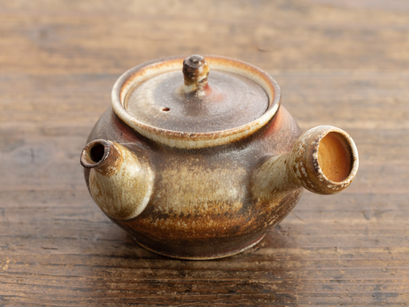 信楽焼焼 急須 窯変 大西左朗 作, 90 ml [POT-30-003-0090] - 87,000円