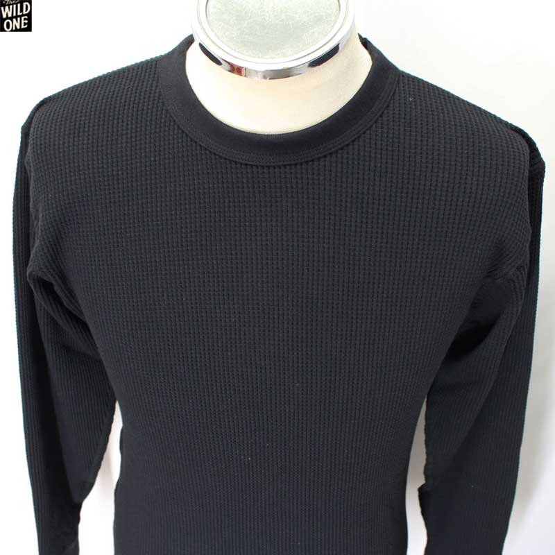 フリーホイーラーズ 2325027 【長袖サーマルTee 無地 ＜ブラック