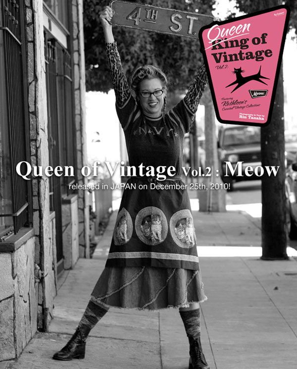 田中凛太郎著「QUEEN Of Vintage Vol.2 : MEOW 初版」 (国内3,000部