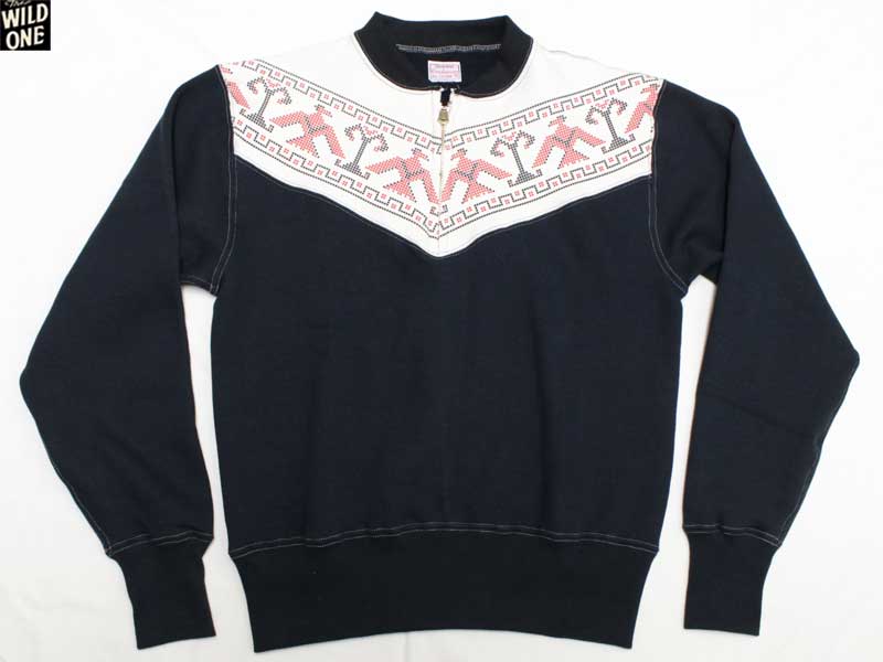 クッシュマン 26384【サンダーバード・プリント・ハーフジップ