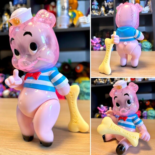 Frank Kozik x BlackBook Toy Presents Piggums Inner Skull OG - The