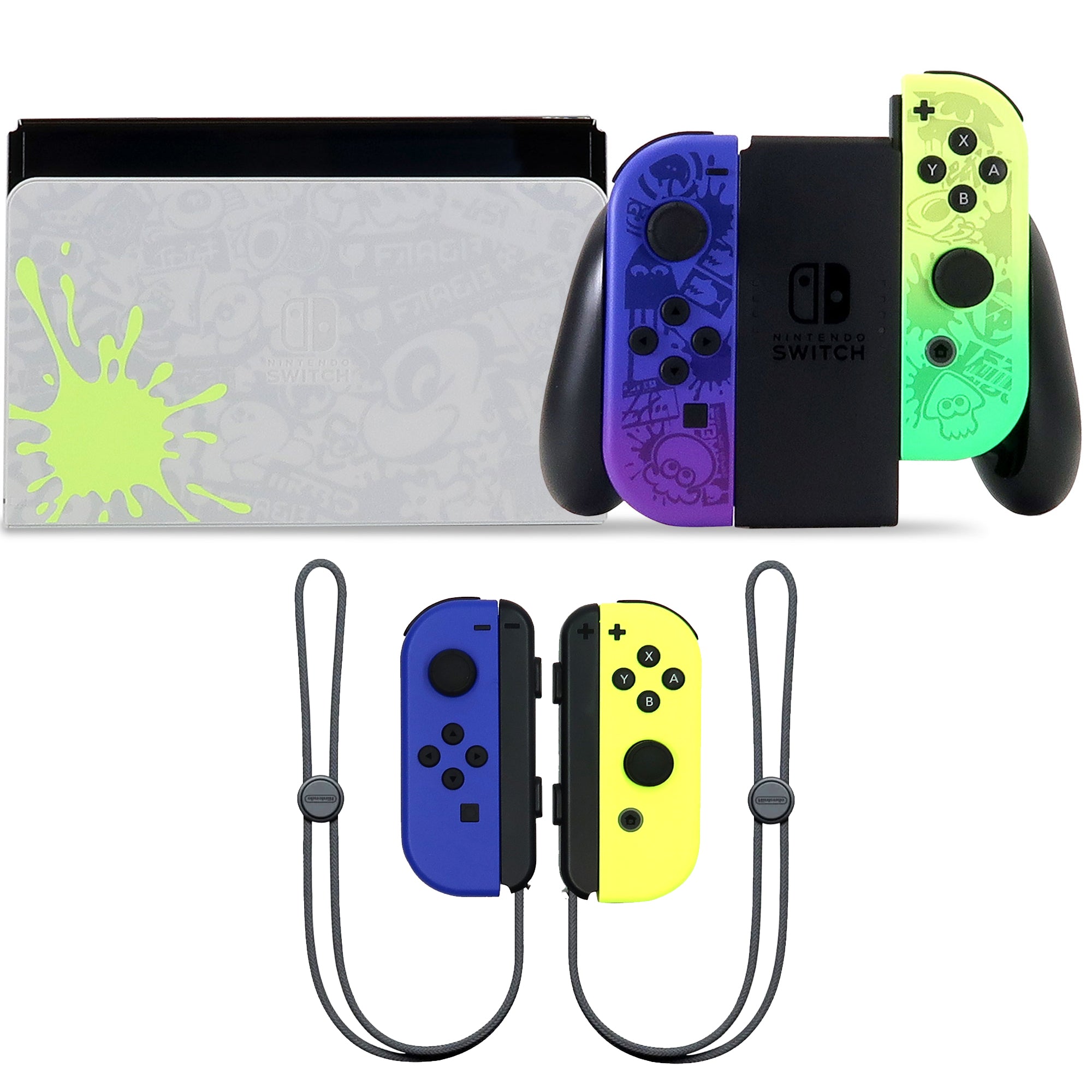 Nintendo Switch Console OLED Model Splatoon 3 Special Edition with