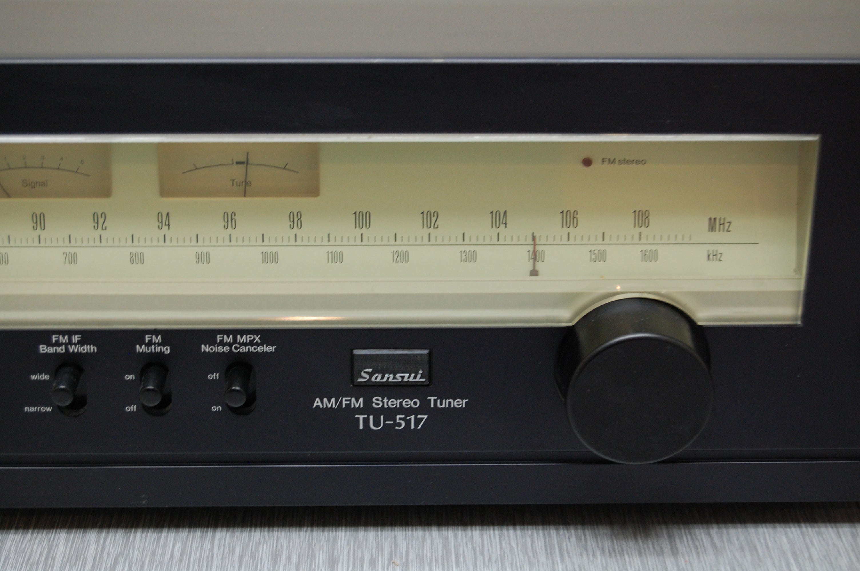 Sansui TU-517 Stereo Tuner – The Turntable Store