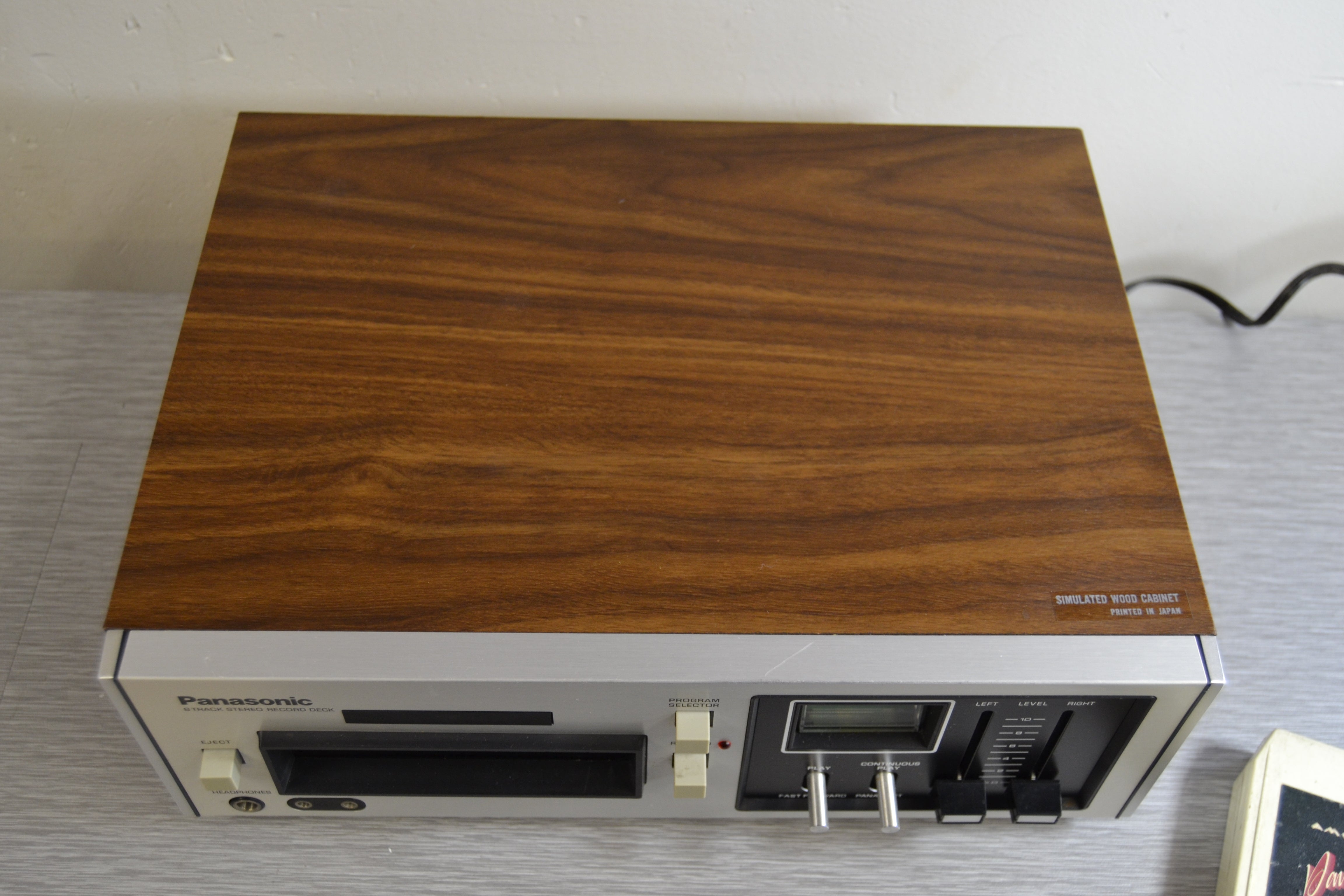 8トラック NATIONAL STEREO RECORD RS-805U NATIONAL RS-805U 8-Track