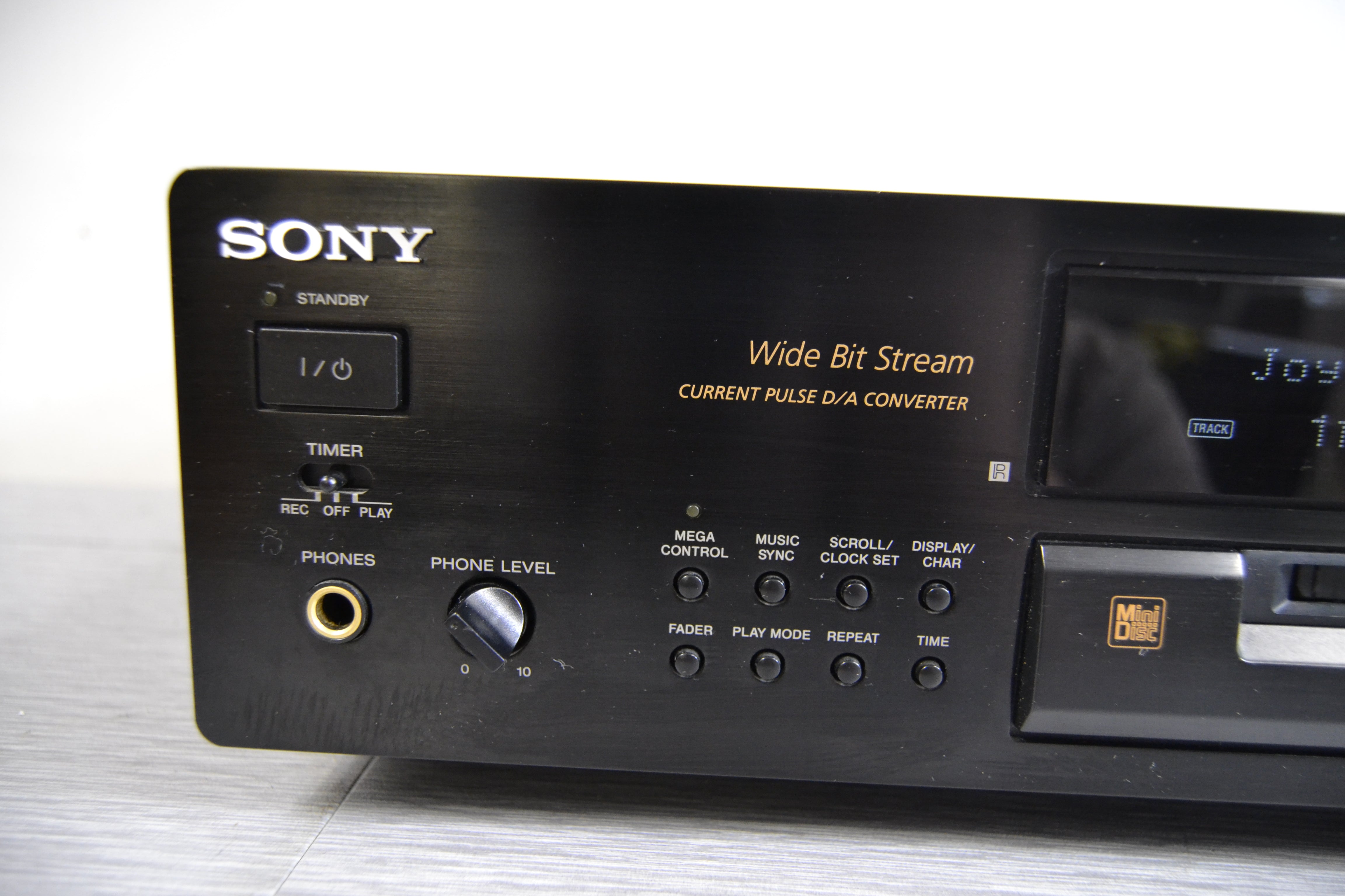 Sony MDS-JB920 Minidisc Recorder – The Turntable Store