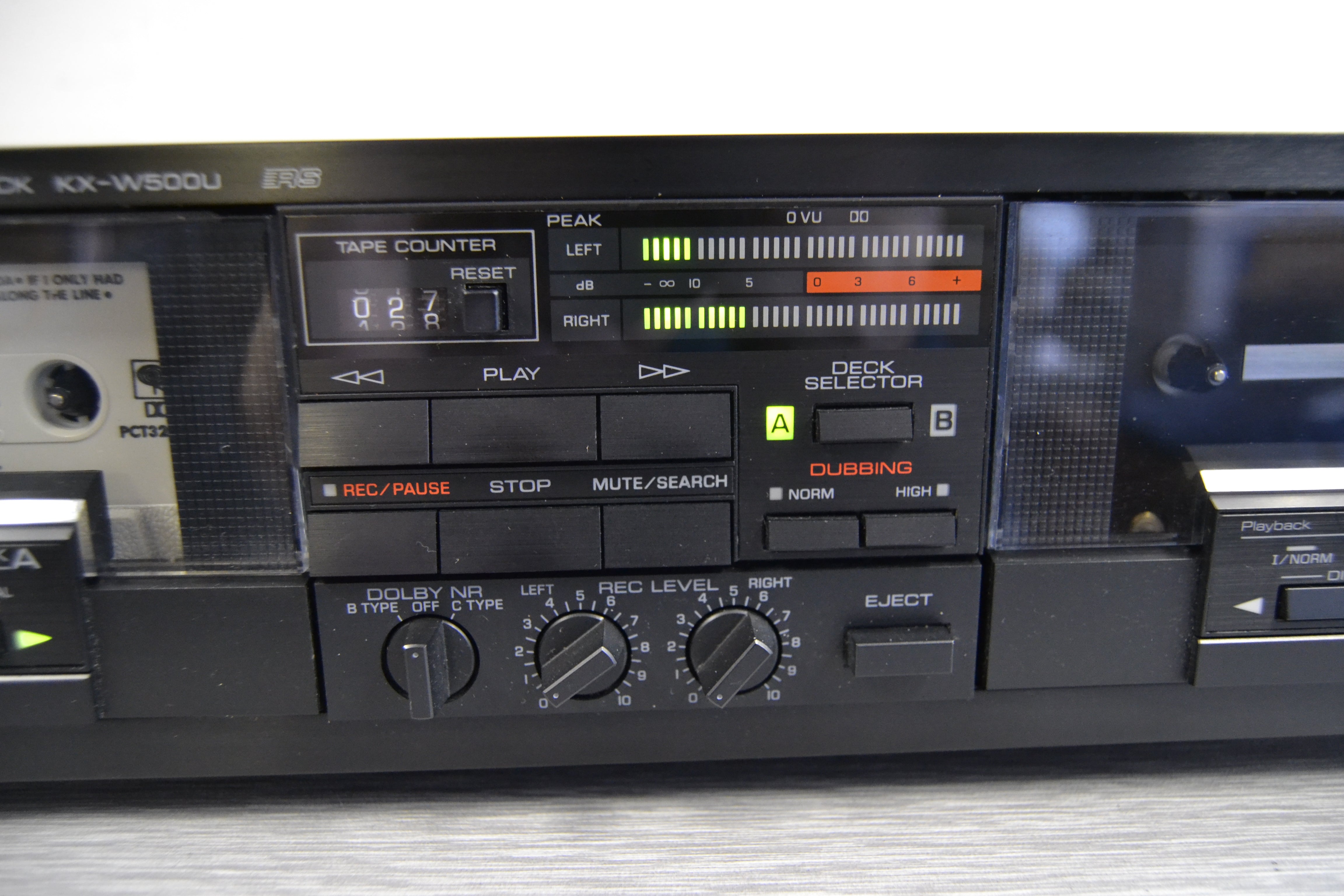 Yamaha KX-W500U Double Cassette Deck - Manual – The Turntable Store