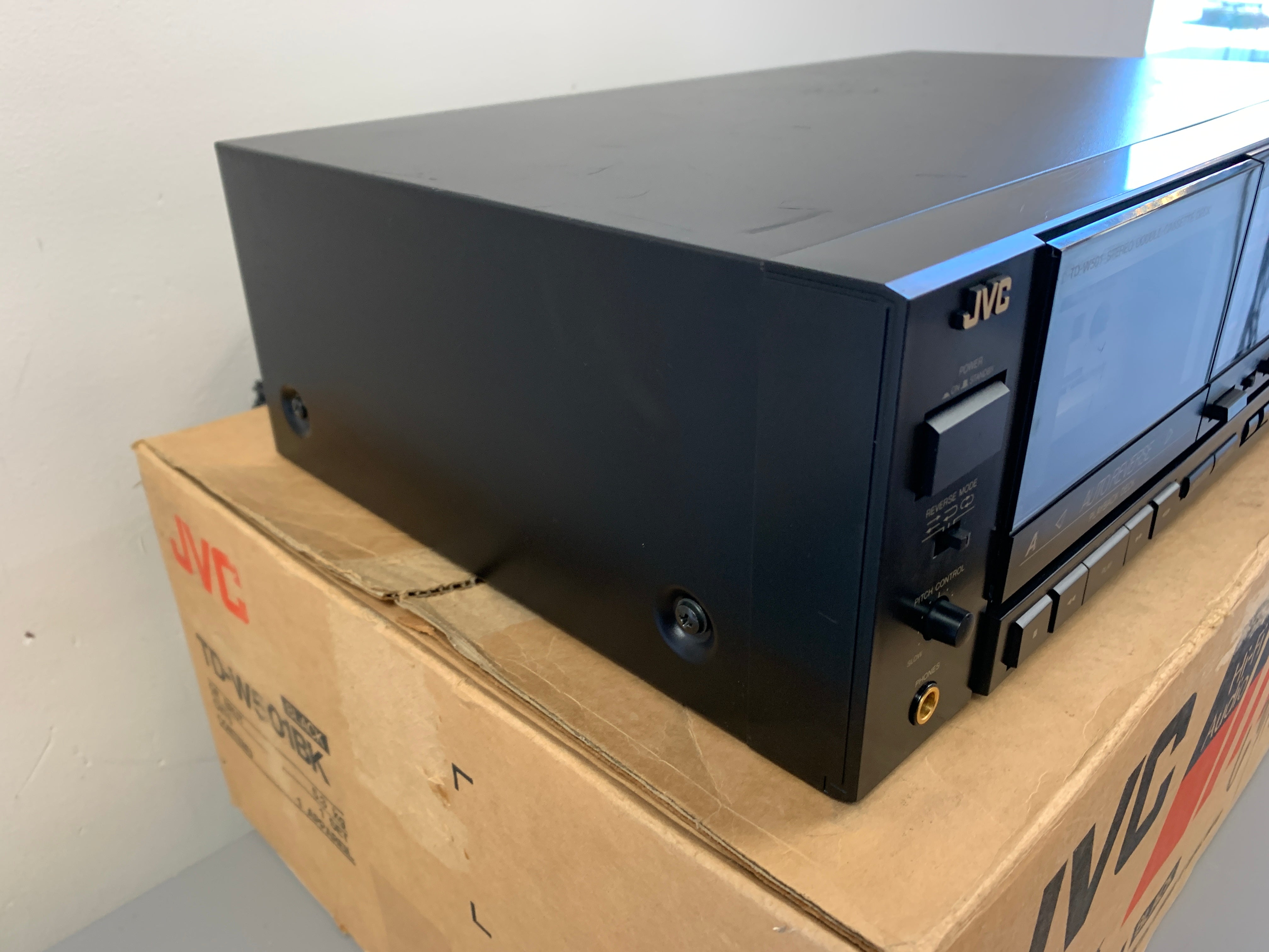 JVC TD-W501 Double Cassette Deck * Original Box – The Turntable Store