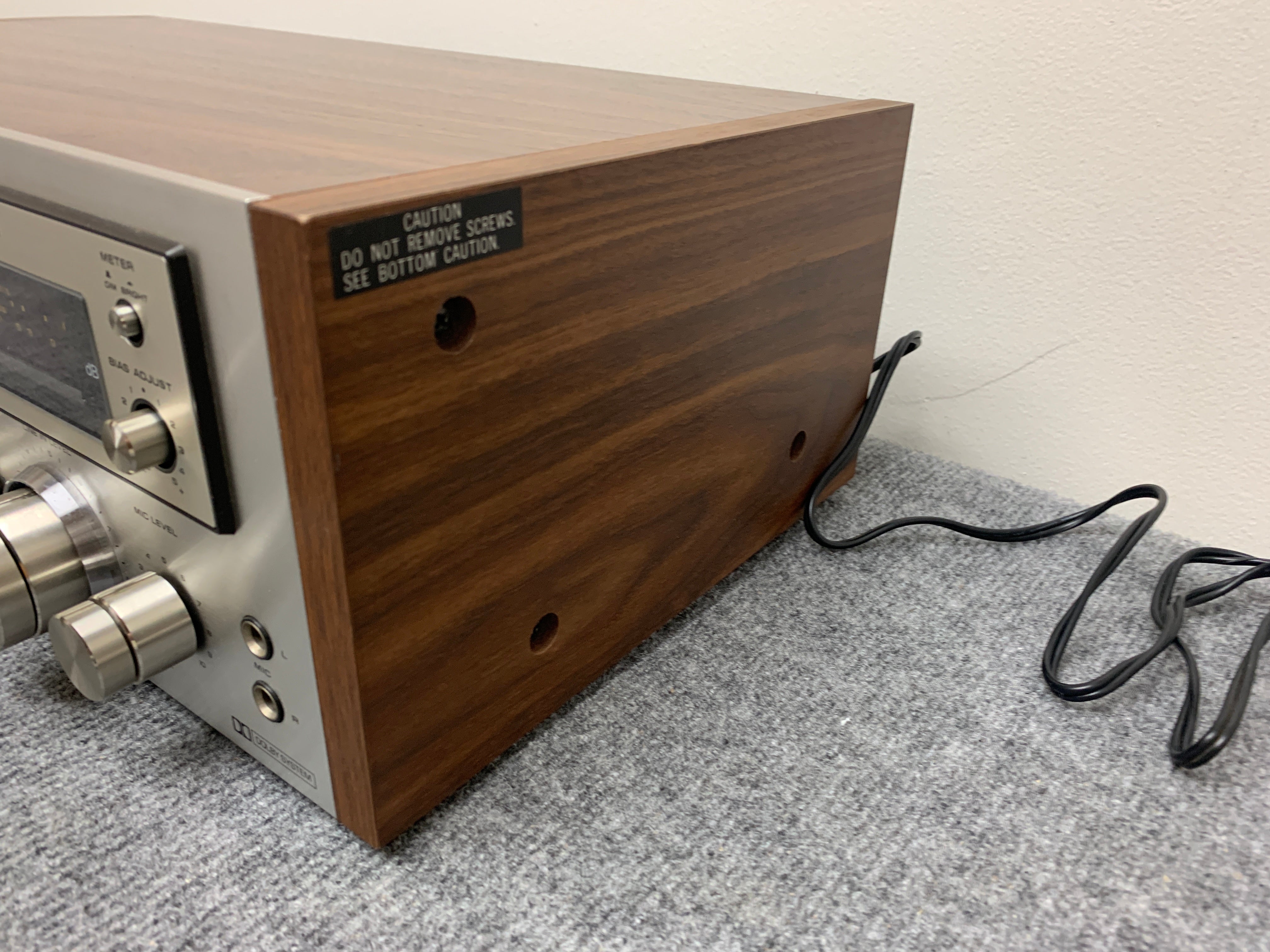 Technics RS-641 Single Cassette Deck - 1978 - – The Turntable Store