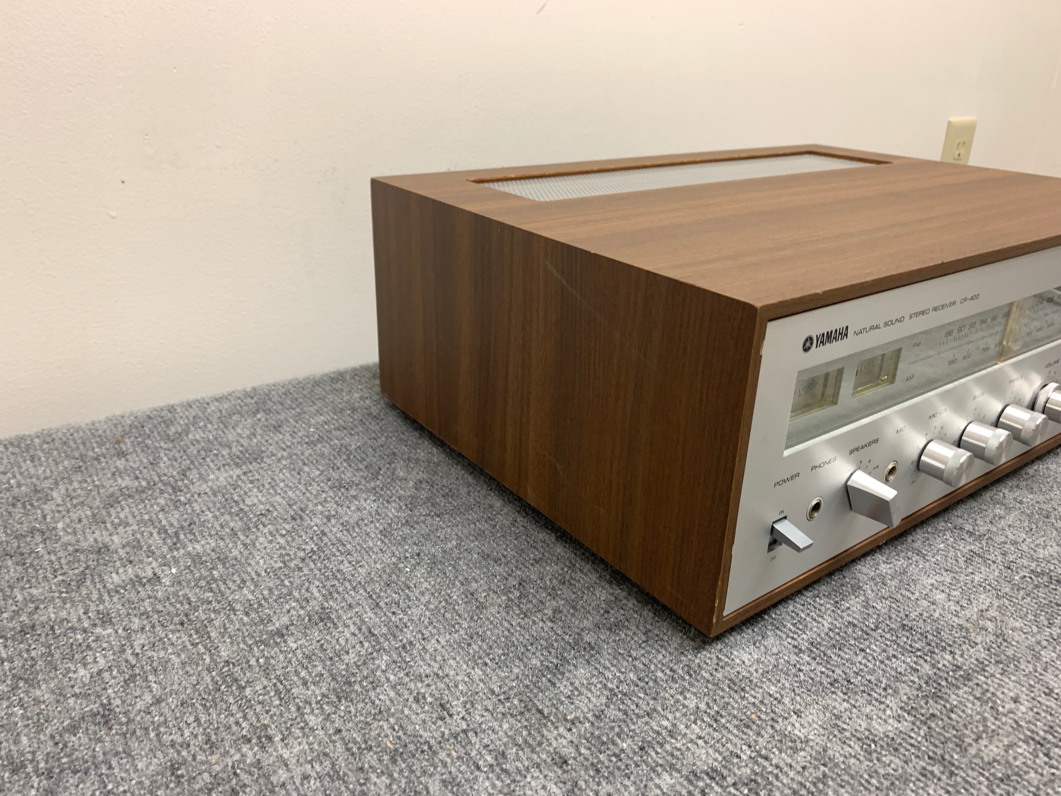 Yamaha CR400 Stereo Receiver – The Turntable Store