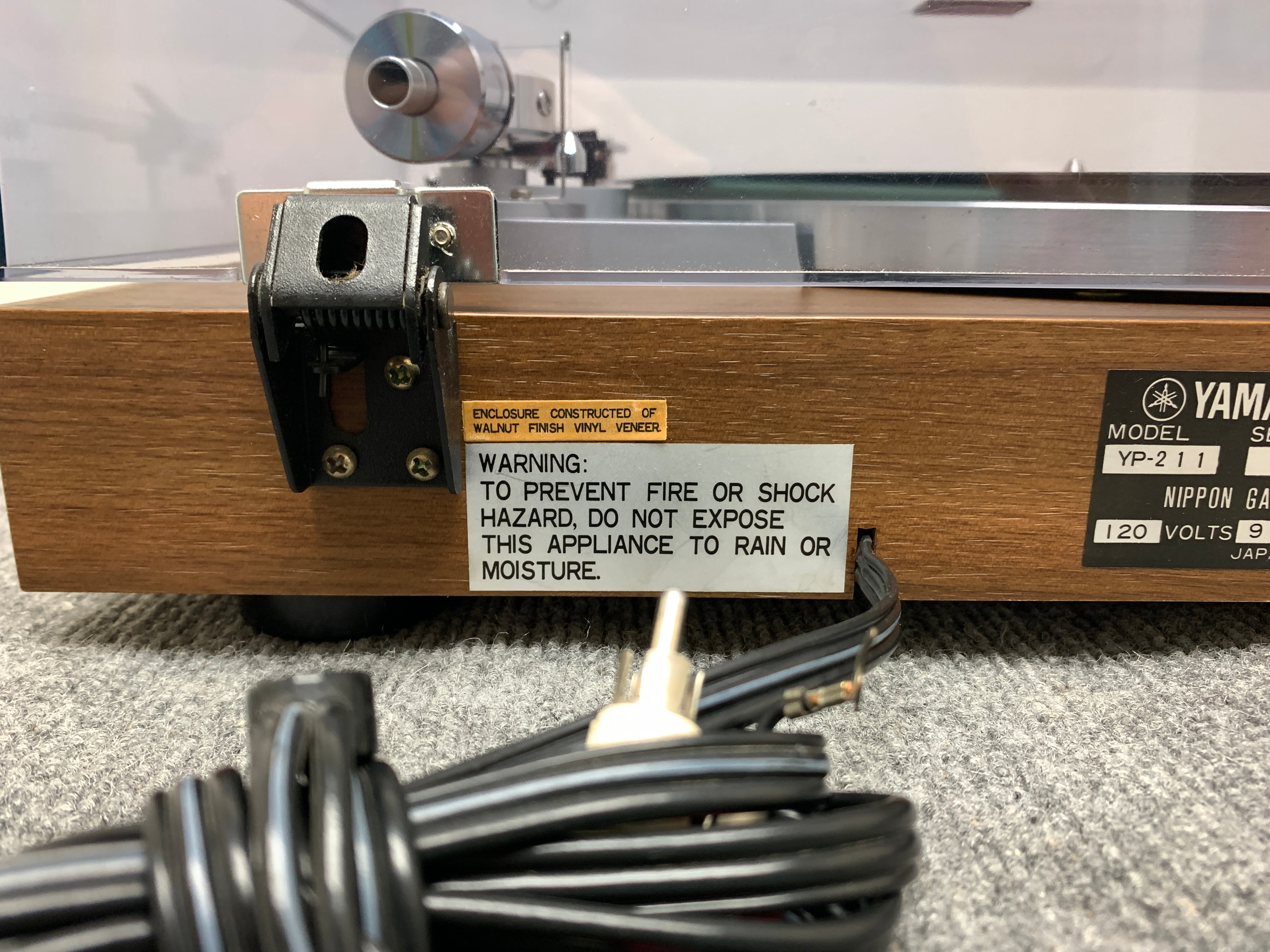Yamaha YP-211 Turntable – The Turntable Store
