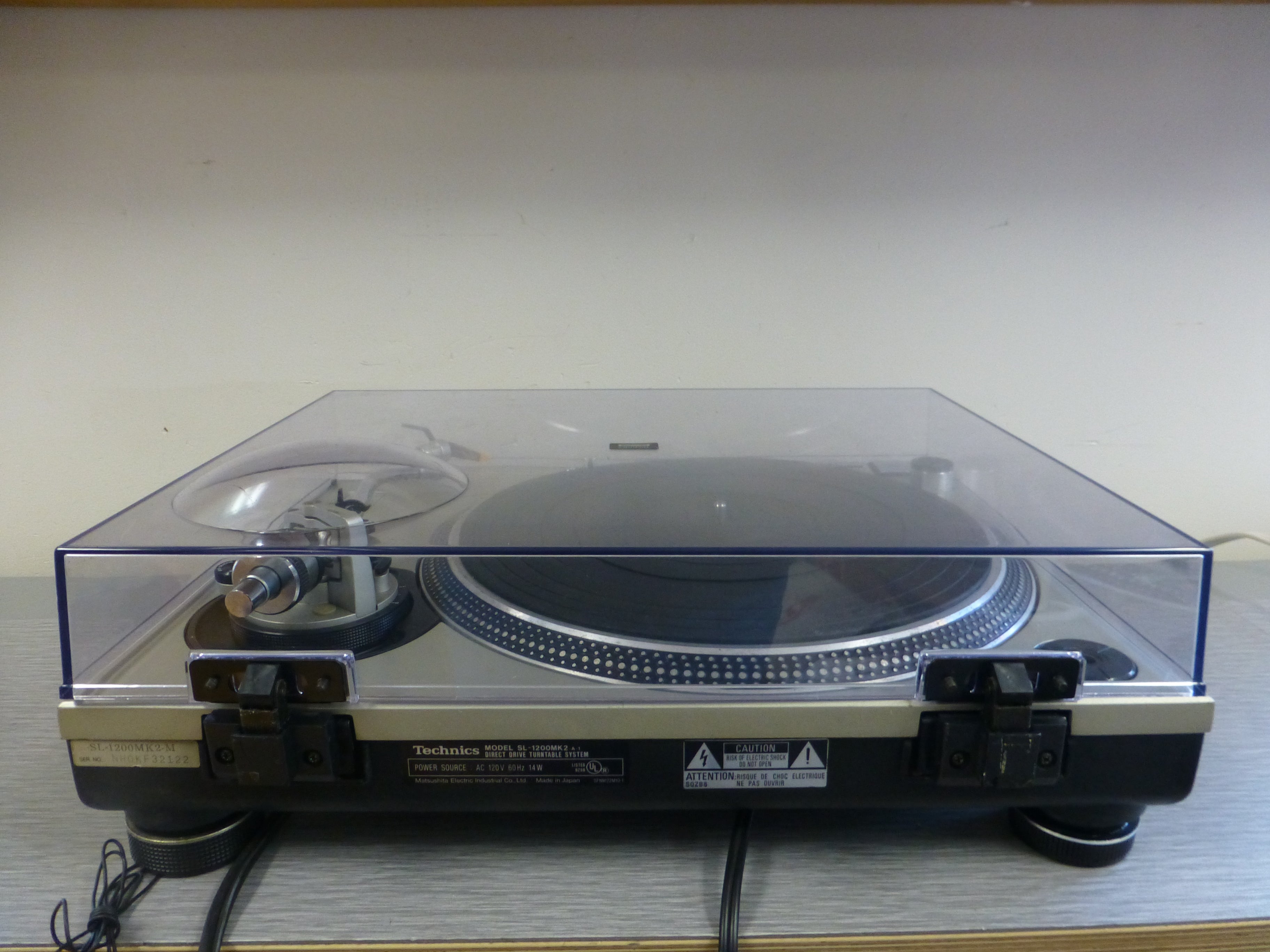 Technics SL-1200 MKII with Ortofon Concorde Cartridge – The