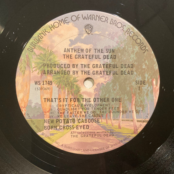 Buy The Grateful Dead : Anthem Of The Sun (LP, Album, RE, San
