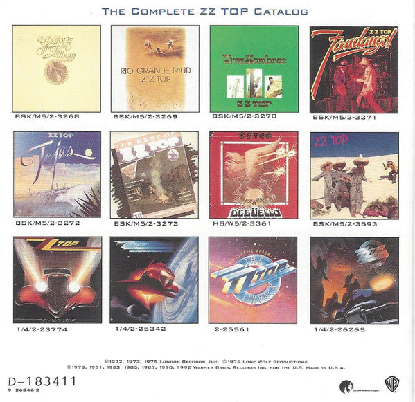 Buy ZZ Top : Greatest Hits (CD, Comp, Club, BMG) Online for a