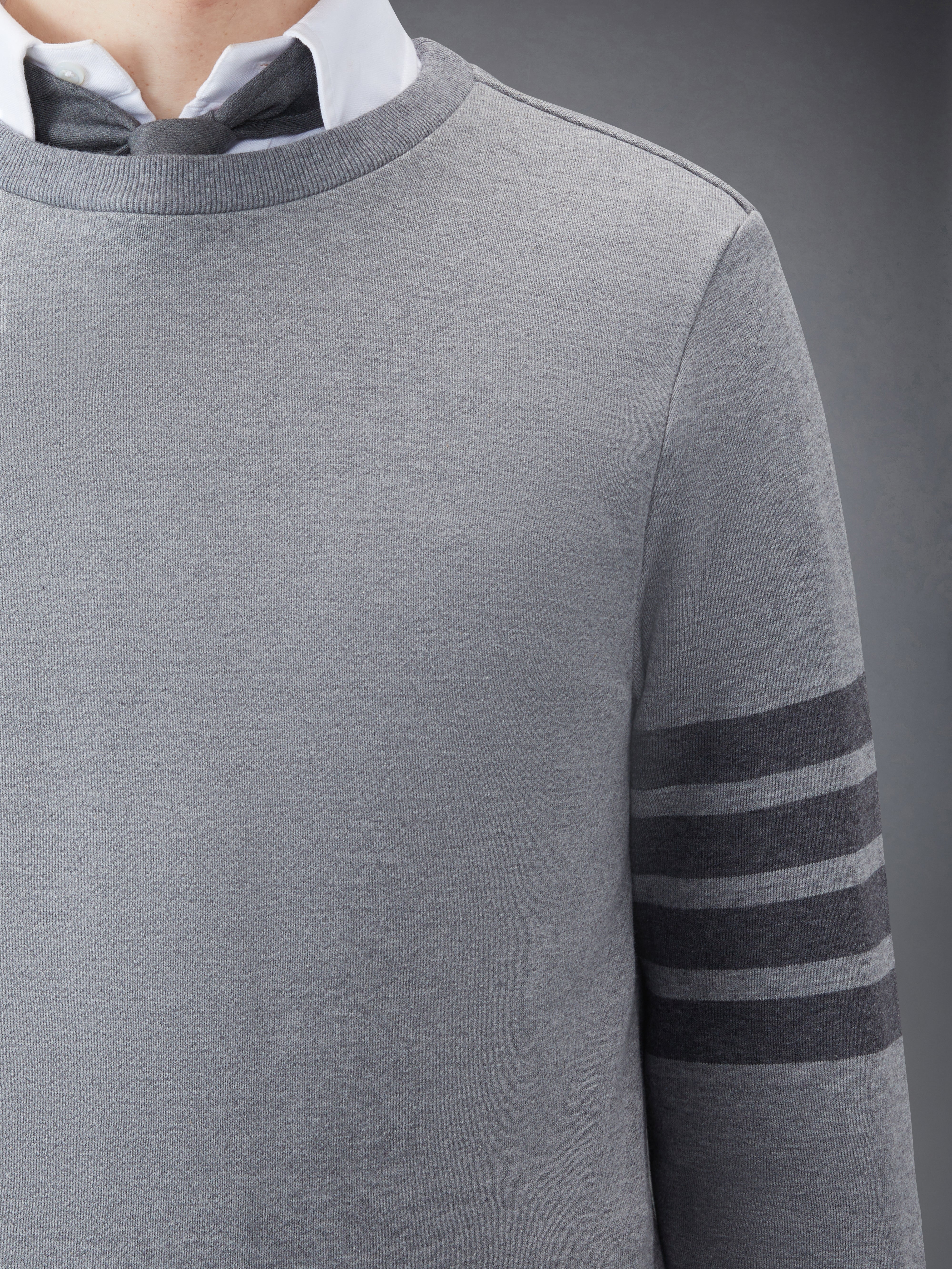 Classic Loopback 4 Bar Relaxed Sweatshirt | Thom Browne