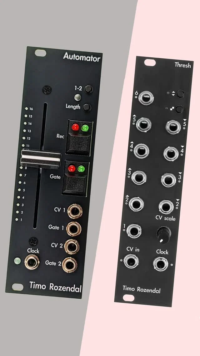 DE-6 – Nødsignal – Panel & PCB Set – Thonk – DIY Synthesizer Kits